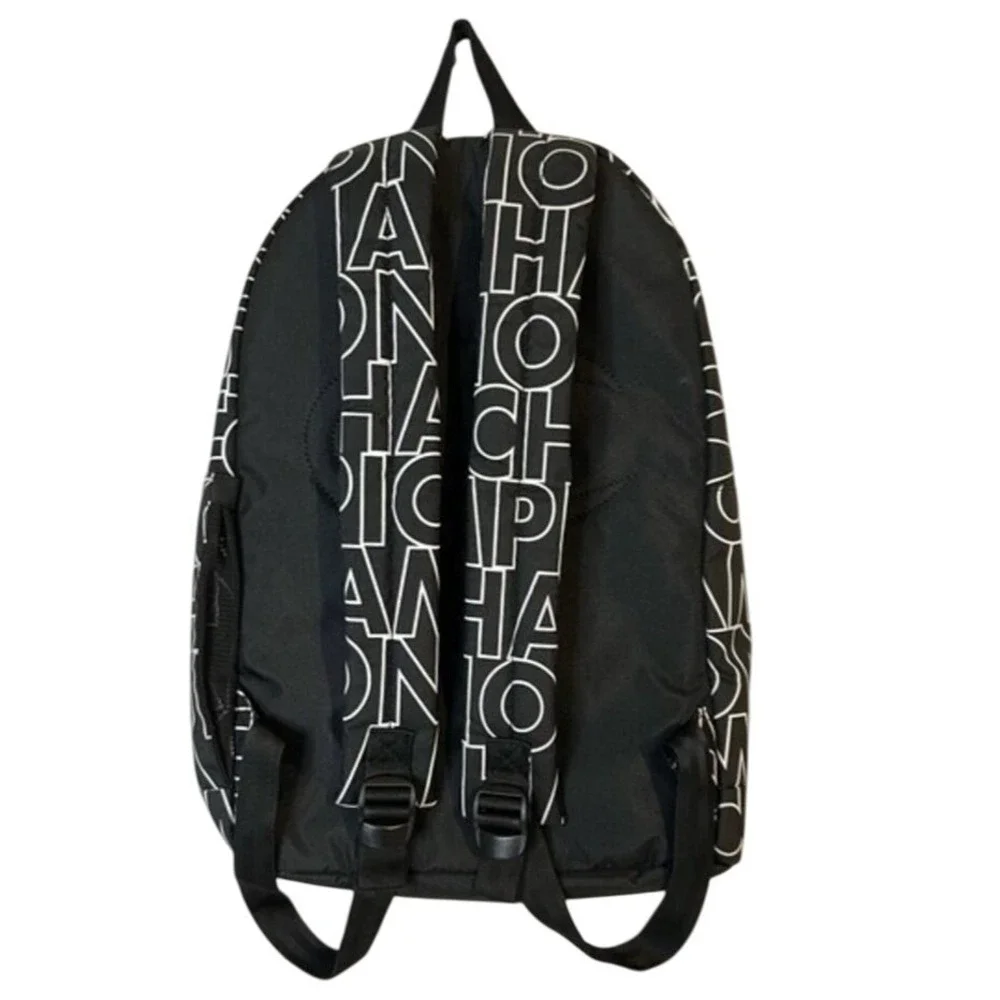 Champion Large Backpack Embroidered C Multi Zipper Pockets Padded Straps College